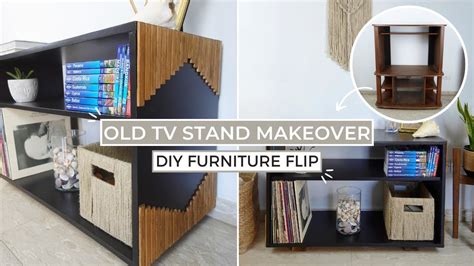 Old Tv Stand Makeover Diy Furniture Flip Ideas Farmhouse Tv Console