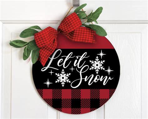 Christmas Round Sign Svg Bundle Christmas Sign Svg Etsy