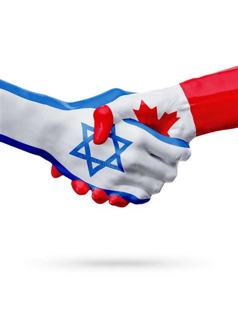 Canada Flag Israel Handshake Stock Photos - Free & Royalty-Free Stock ...