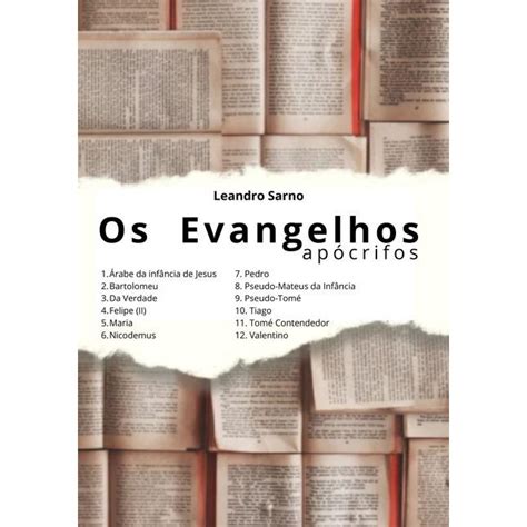 Textos Apocrifos Os Evangelhos No Shoptime