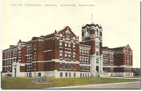 Historic Sites of Manitoba: Kelvin Technical High School (55 Harrow ...