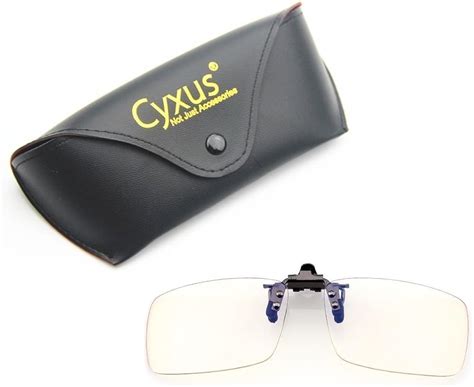 Amazon Cyxus Blue Light Filter UV Blocking Glasses Clip On Anti