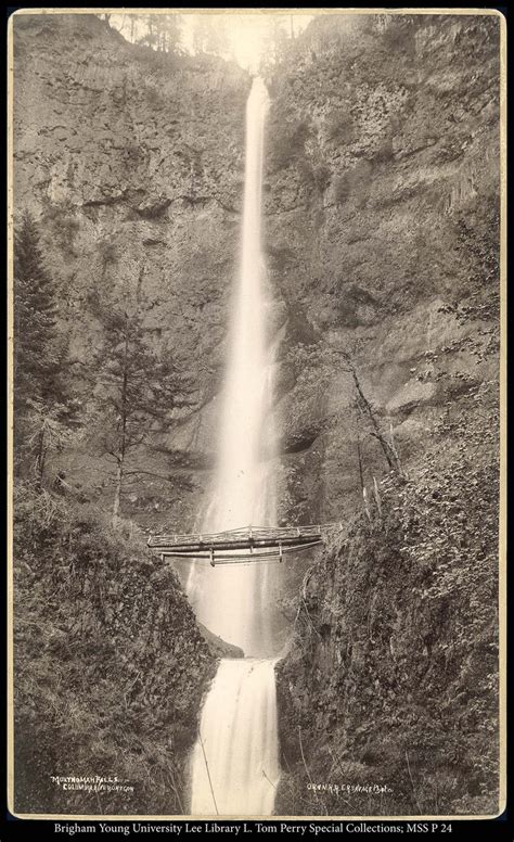 Benson Bridge: The Bridge At Multnomah Falls Was Built In 1914