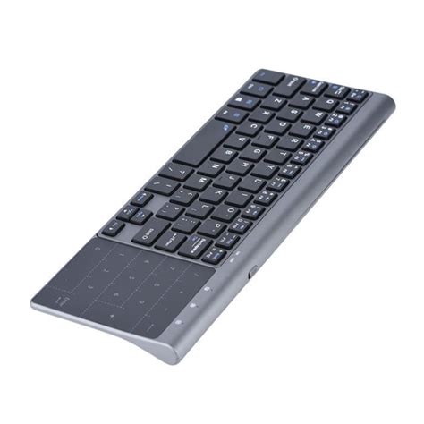 Mini clavier mince universel clavier sans fil 2 4G pavé tactile