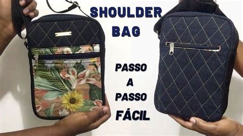 Shoulder Bag F Cil Em Tecido Vers O Atualizada Passo A Passo