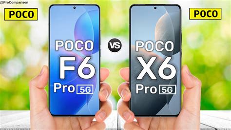 Xiaomi Poco F6 Pro Vs Poco X6 Pro Price Specs Comparison YouTube