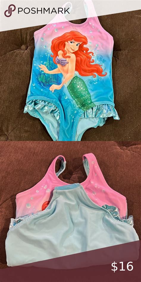 Handm Disney Ariel Bathing Suit Size 2 4y Ariel Bathing Suit Bathing