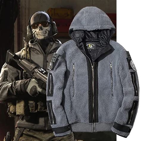 Call Of Duty 6 Cosplay Clothing Same Jacket Mwii Ghost Mask Cod Cosplay