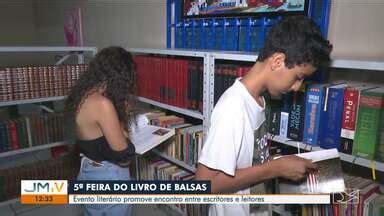 JMTV 1ª Edição Balsas realiza 5ª Edição da Feira do Livro Globoplay