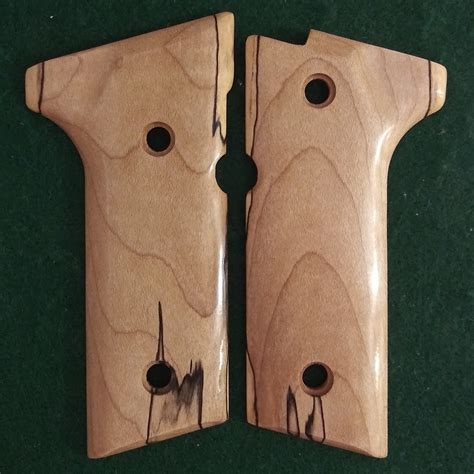 Beretta Fs Vertec X Full Size Spalted Maple Texas Grips