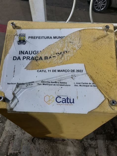 Prefeitura Emite Nota De Repúdio Por Ato De Vandalismo Na Praça Da