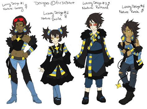 Pokemon Gijinka Luxray