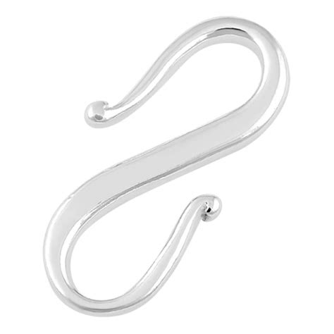 Amazon Pcs Adabele Authentic Sterling Silver S Hooks Clasp