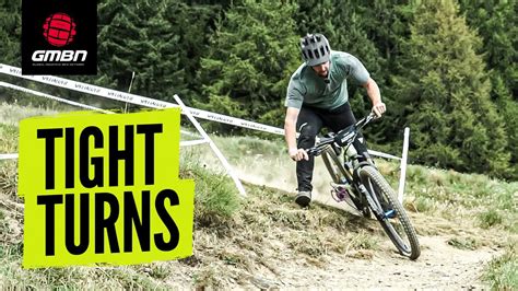 How To Ride Tight Turns On Your Mtb Mountain Bike Skills Youtube