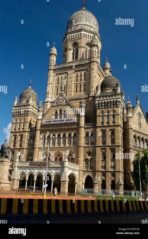 The Brihanmumbai Municipal Corporation Bmc Building In Mumbai India