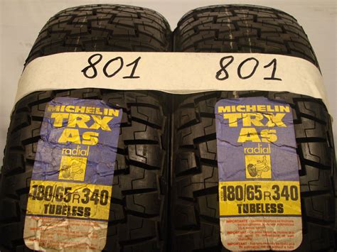 2 Stk X Sommerreifen Michelin TRX AS 180 65 R340 82H V 1 Radial X Neu