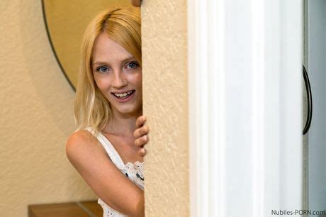 Slender Teen Kate Bloom Has Sex With Her Stepbrother On A Couch