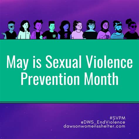 Sexual Violence Prevention Month — Dawson Womens Shelter