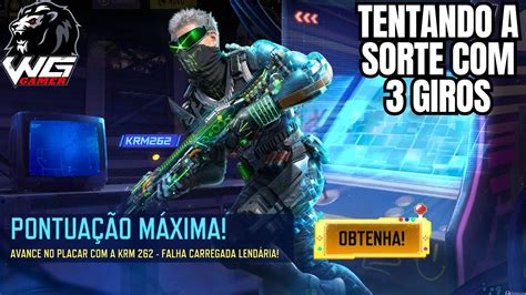 Dei 3 Giros Na Nova Roleta PANE DO GAME KRM LENDÁRIA Call Of Duty