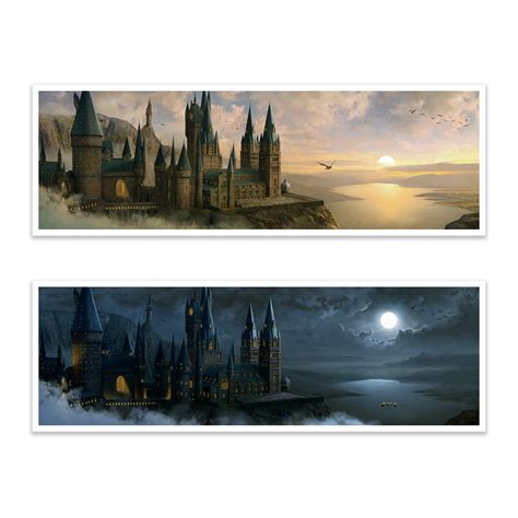 Pablo Olivera Hogwarts Art Print Set Bottleneck Gallery