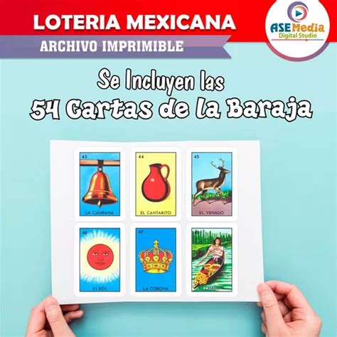 Loter A Mexicana Para Imprimir Tablas Archivo Cartas M En Venta En