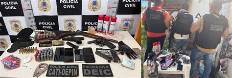 Investigado Por 10 Homicídios Em Feira De Santana é Preso Com Armas E