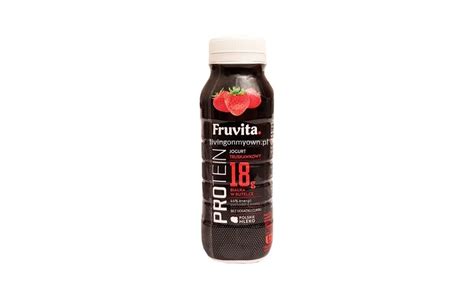 Lactalis Fruvita Protein Jogurt Truskawkowy Pitny W Butelce Biedronka