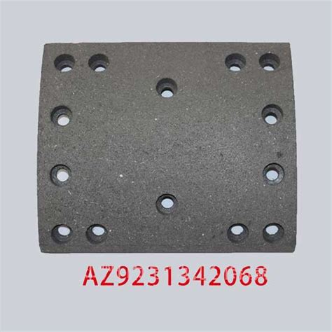 Sinotruk Howo Rear Brake Lining Az Holes Gabbtech China