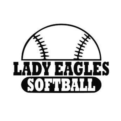 Lady Eagles Softball Etsy