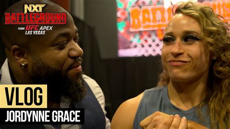 Behind The Scenes Of Jordynne Graces Historic Night Nxt Battleground