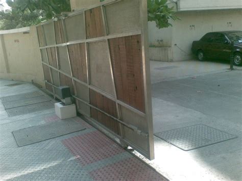 Stainless Steel Sliding Gate For Factory At Rs Sq Ft In Vasai