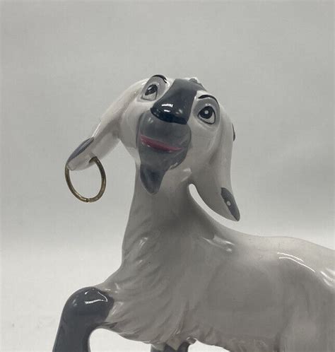 Mavin Vintage Disney Djali Goat Ceramic Figurine Porcelain The