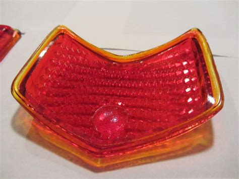 Buy Pair Ford Tail Light Lens Glass Duo Lamp Usa Made Street