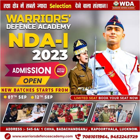 Top Nda Coaching Classes In Lucknow Best Defence Academy In Lucknow Warriors Defence Academy