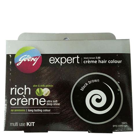 Buy Godrej Expert Rich Creme Hair Colour Black Brown Multi