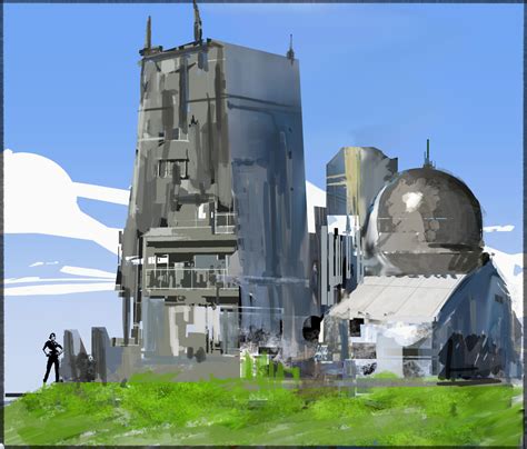 Artstation Concept Building Photobash