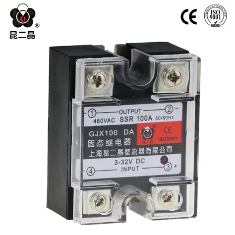 Single Phase Solid State Relay Dc To Ac A Vac Output Vdc