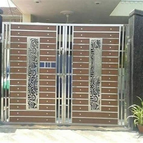 Modern Stainless Steel Hinged Gates For Home At Rs 1650 Sq Ft In