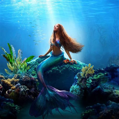 | THE LITTLE MERMAID (2023) | The little mermaid, Mermaid wallpapers, Mermaid movies