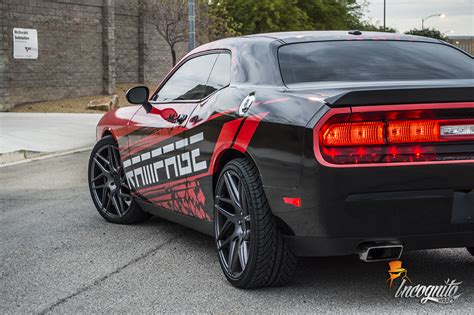 Dodge Challenger Srt8 Rampage — Incognito Wraps