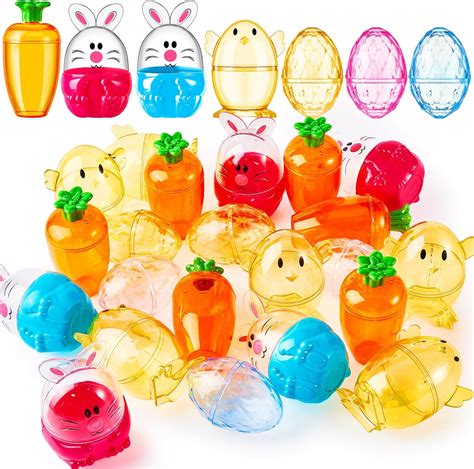 Amazon Pcs Fillable Easter Carrots Containers Empty Diamond