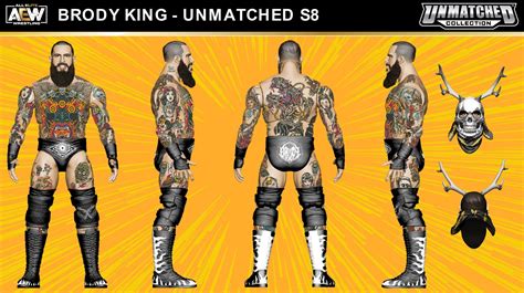 Aew Unmatched 8 Renders House Of Black Members Brody King Malakai