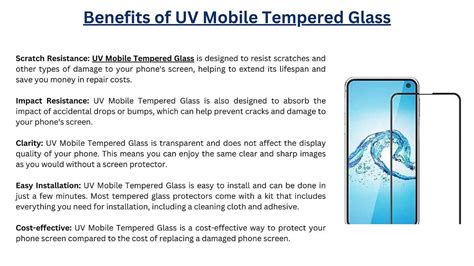 Benefits Of Uv Mobile Tempered Glass By Tempered Wala Medium