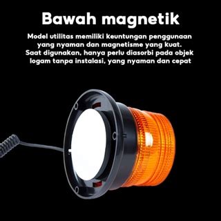 Jual Lampu Emergency Rotary Led Blitz Flash V V Shopee Indonesia