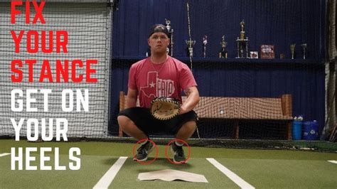 Baseball Catcher Stances How To Get LOW Baseball Catcher Youth