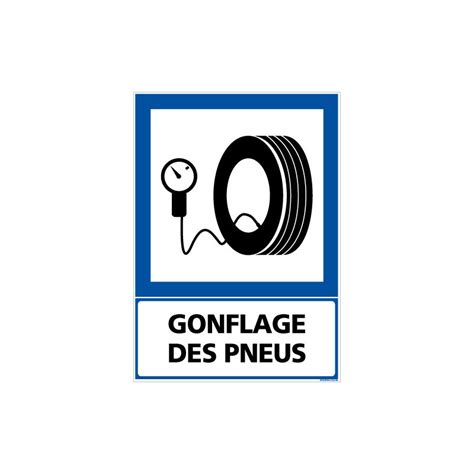 Panneau Gonflage Des Pneus F