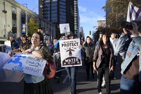 Standing Rock Protest In Toronto Editorial Photo Image Of