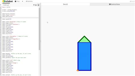 Trinket Python Turtle Lesson Turtle Speed Youtube