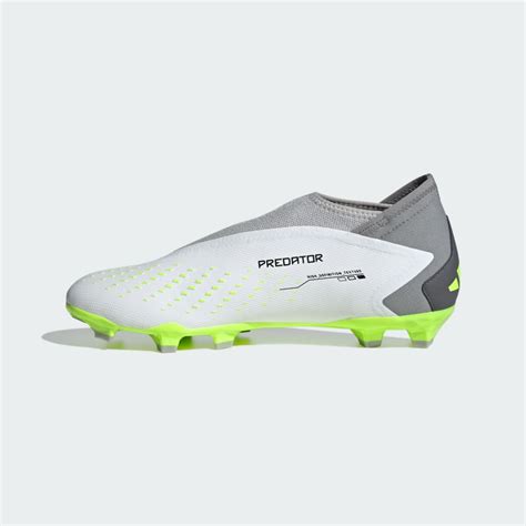 Adidas X Predator Accuracy 3 Laceless Firm Ground Boots White