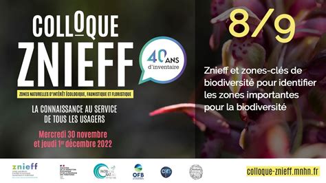 8 9 Znieff zones clés de biodiversité identifier les zones